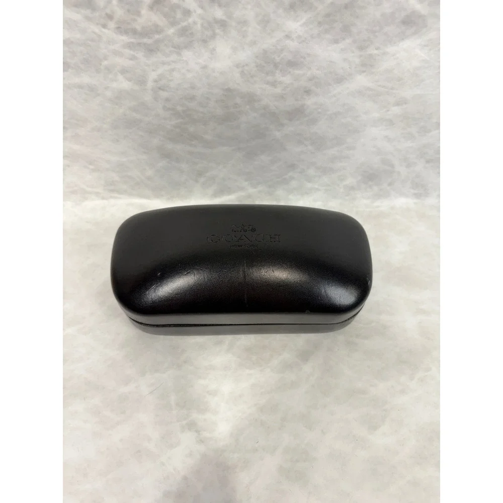 Coach New York Black Hard Clamshell Sunglasses‎ Eyeglasses Case